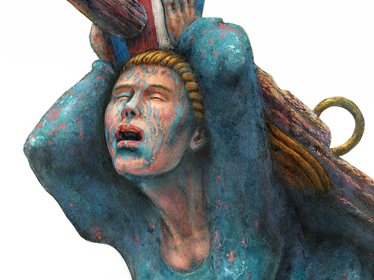 Detail, Figurehead #3 2013