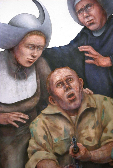 Detail, center section