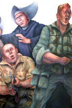 Detail, far right center section