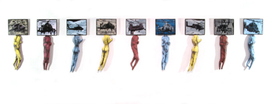 Chopperhead Cards, Installation View