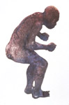 Detail, Crouching Boy