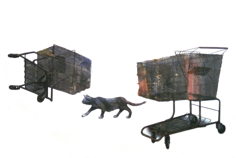 Carts with cat group