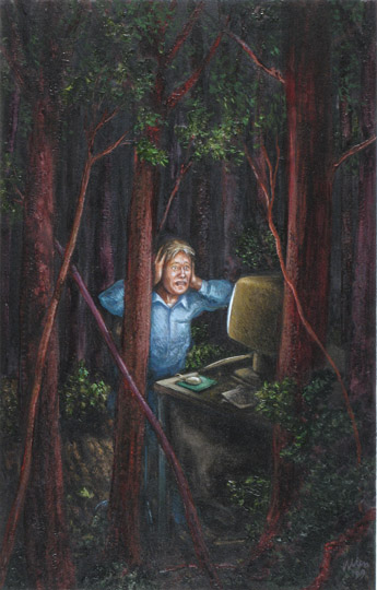 Crash in the Woods