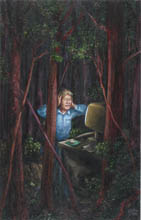 Crash in the Woods